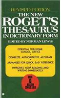 New Roget's Thesaurus in Dictionary Form