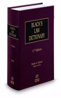 Black's Law Dictionary 11th Edition, Hardcover