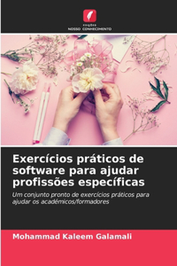 Exercícios práticos de software para ajudar profissões específicas
