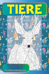 Malbücher für Erwachsene - Blumen und Muster - Tiere