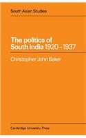 Politics of South India 1920-1937