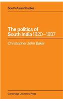Politics of South India 1920 1937