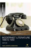 York Notes Companions: Modernist Literature