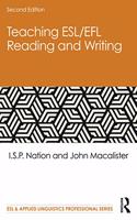 Teaching Esl/EFL Reading and Writing