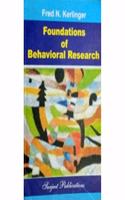 FOUNDATIONS OF BEHAVIOURAL RESEARCH