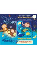 Night Monkey, Day Monkey Magnet Book