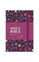 NIV Pocket Floral Notebook Bible
