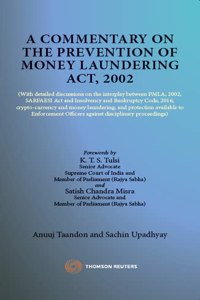 A Commentary on the Prevention of Money Laundering Act, 2002