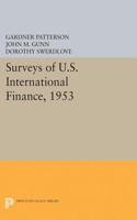 Surveys of U.S. International Finance, 1953