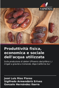 Produttività fisica, economica e sociale dell'acqua utilizzata