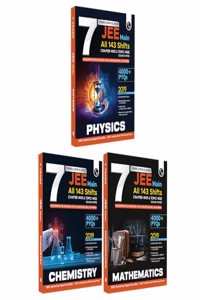 Physics Wallah PW JEE Main 7 Years (2019 - 2025) Physics, Chemistry, Mathematics Combo Set of 3 Books for 2026 Exams