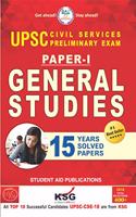 UPSC General Studies Prelim Exam 15 years Solved Papers