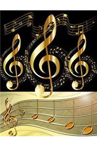 Music Manuscript Book