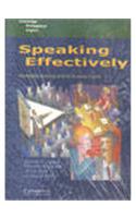 Speaking Effectively (Eou Version) Book and Audio CD Pack India