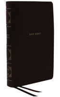 Nkjv, Reference Bible, Classic Verse-By-Verse, Center-Column, Leathersoft, Black, Indexed, Red Letter Edition, Comfort Print