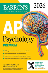 AP Psychology Premium, 2026: Prep Book with 3 Practice Tests + Comprehensive Review + Online Practice