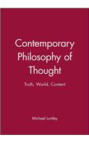 Contemporary Philosophy of Thought