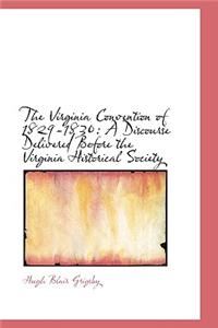 The Virginia Convention of 1829-1830: (English)