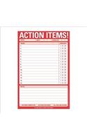 Knock Knock Action Items Pad