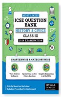 Oswal - Gurukul History & Civics Most Likely Question Bank for ICSE Class 9 for 2024 Exam - Chapterwise & Categorywise Questions, Latest Syllabus Pattern, Completely Solved MCQs