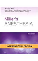 Miller's Anesthesia International Edition, 2 Volume Set