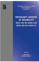 Sociology Looking at Disability