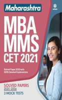 Maharashtra Cet-MBA 2021 with Solved Papers & Mock Papers