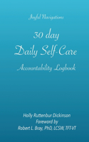 30 day, Daily Self-Care Accountability Logbook