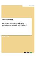 Bewertung für Zwecke des Impairmenttests nach IAS 36 (2010)