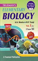 Trueman's Elementary Biology, Volume - 1 for Class 11 (Examination 2021-2022)