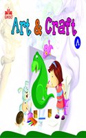 Gikso Art and Craft A - Activity Book for Kids Age 3-6 Years Old (English) - Reprinted 2020
