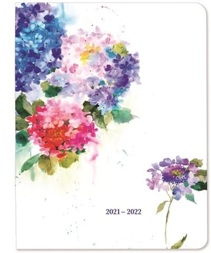 2022 Hydrangeas Mom's Weekly Planner (18-Month Family Calendar): (Mom's Weekly Planner)