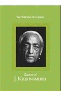 Wisdom Tree Series: Quotes Of J Krishnamurthy