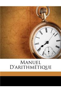 Manuel d'Arithm�tique