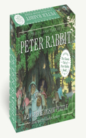 Classic Tale of Peter Rabbit 200-Piece Jigsaw Puzzle and Book