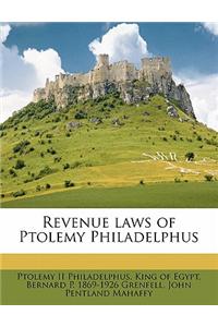 Revenue Laws of Ptolemy Philadelphus