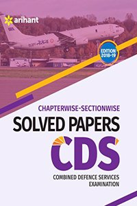 Chapterwise Sectionwise Solved Papers Cds Combined Defence Services Examination