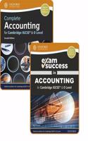 Complete Accounting for Cambridge IGCSE® & O Level: Student Book & Exam Success Guide Pack (Complete Commerce for Cambridge IGCSE)