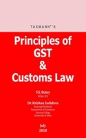 Principles of GST & Customs Law (July 2018 Edition)