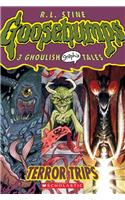 Terror Trips: 3 Ghoulish Graphix Tales: A Graphic Novel (Goosebumps Graphix #2)