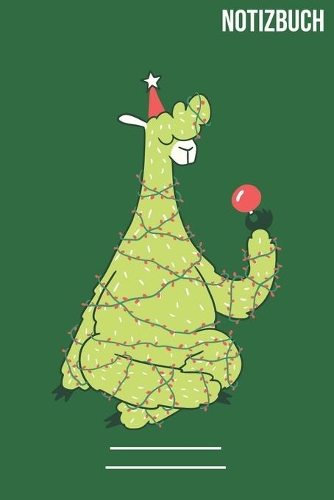 Notizbuch Gepunktet Weinachts Llama: A5 Notebook - 111 Seiten - Extra Kalender 2020 - Einzigartig - Dotgrid - Dotted - Punktraster - Geschenk - Geschenkidee