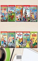 Chacha Chaudhary Comics in English (Set of 10 Books)