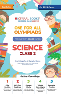 Oswaal One For All Olympiad Previous Years' Solved Papers, Class-2 Science Book (For 2023 Exam)