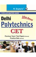 Delhi Polytechnics Cet Common Entrance Exam Guide Class X (Big Size)