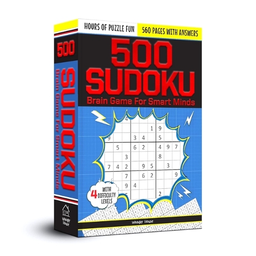 500 Sudoku Brain Games for Smart Minds