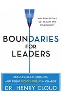 Boundaries for Leaders