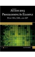 Microsoft Access 2013 Programming by Example with Vba, XML, and ASP