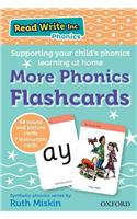 Read Write Inc. Phonics: More Phonics Flashcards