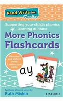 Read Write Inc. Phonics: More Phonics Flashcards