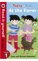 Topsy and Tim: At the Farm - Read it yourself with Ladybird